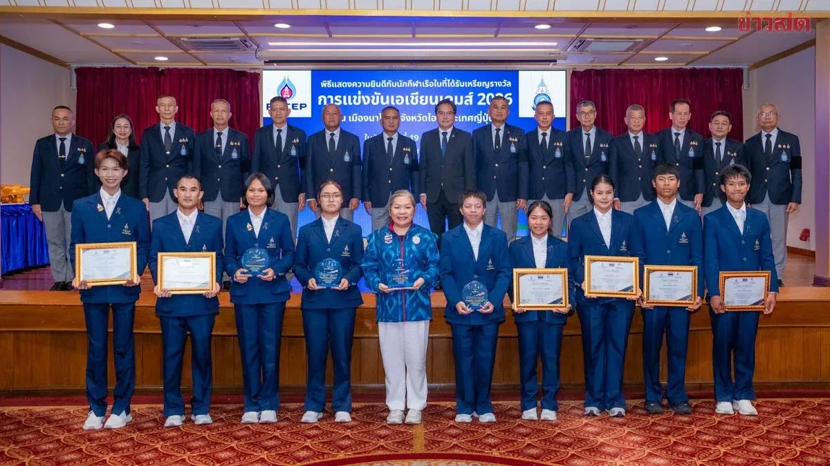 Thai Sailors Get 840,000 Baht Bonus for Asian Games Medals