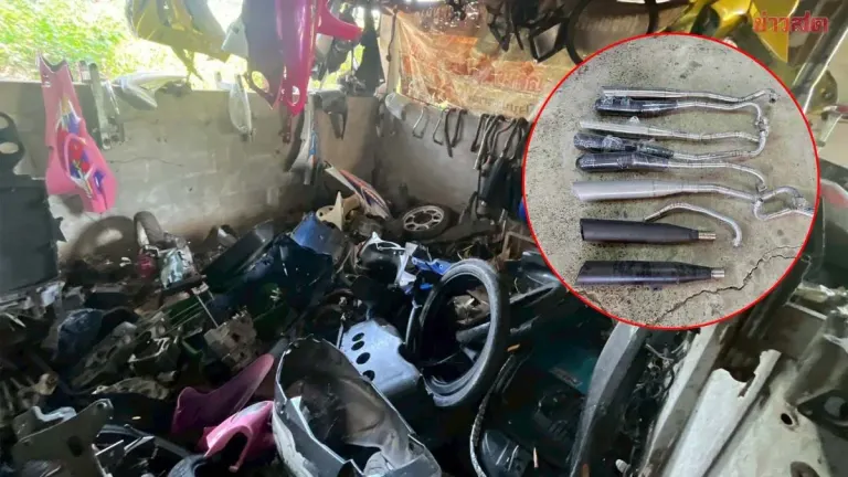Police Raid Six Motorcycle Shops in Northeast