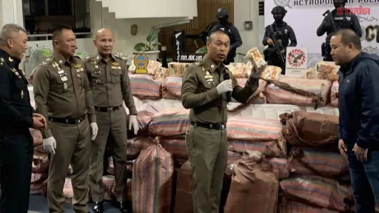 Police Seize One Ton of Crystal Meth Bound for Bangkok