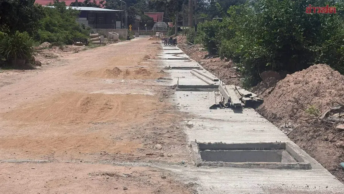 Road Project Only 40% Complete With 6 Days Left