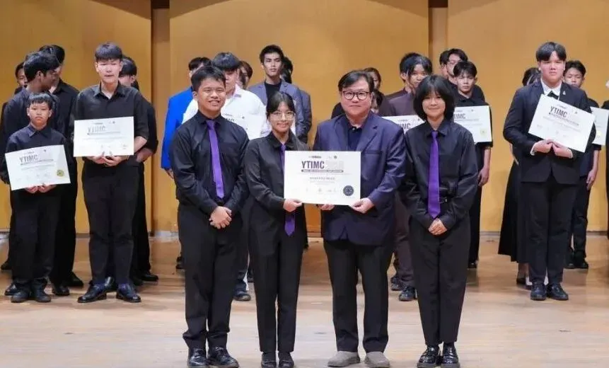 Kasetart University Demonstration School Music Ensemble Wins 2 Gold and 3 Silver Medals at Yamaha Thailand International Music Competition