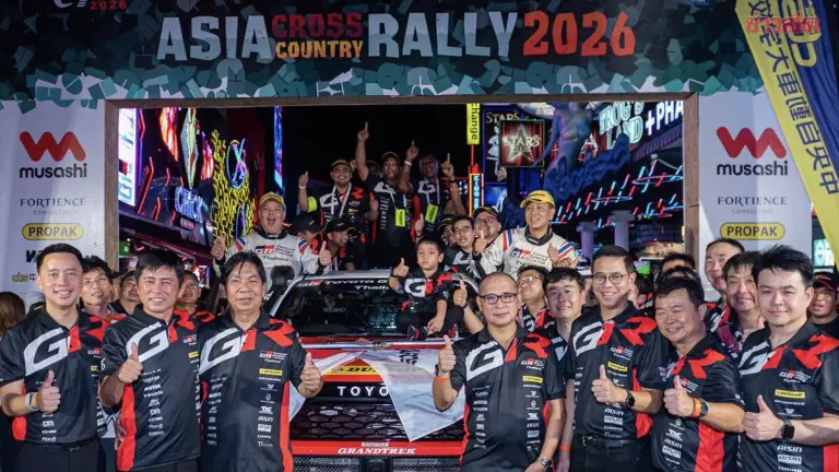 Toyota Gazoo Racing Thailand Enters Hilux TRAVO in 2026 Asia Cross Country Rally