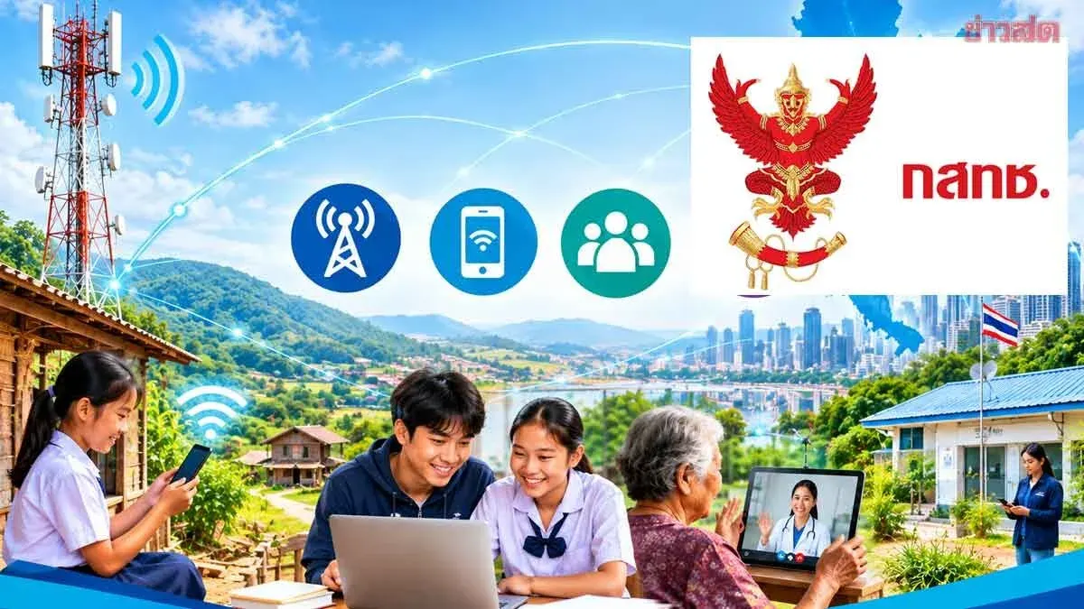 Thailand Allocates 40 Billion Baht for Five-Year Universal Service Plan