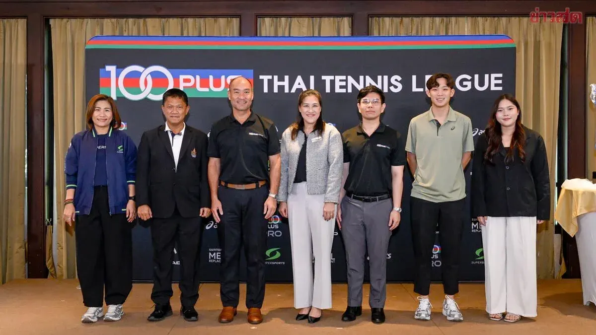 100 Plus Launches Thailand Tennis League 2026 With 500,000 Baht Prize Pool
