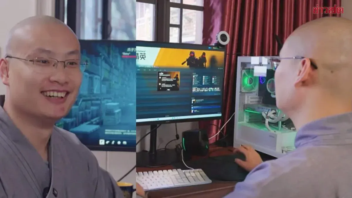 Pro Gamer Monk Defends Video Gaming: 'It Doesn't Violate Buddhist Teachings,' Compares Counter-Strike to Chess