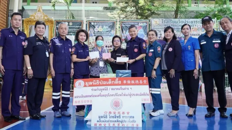 Foundation Delivers Aid to Fire Victims in Bangkok