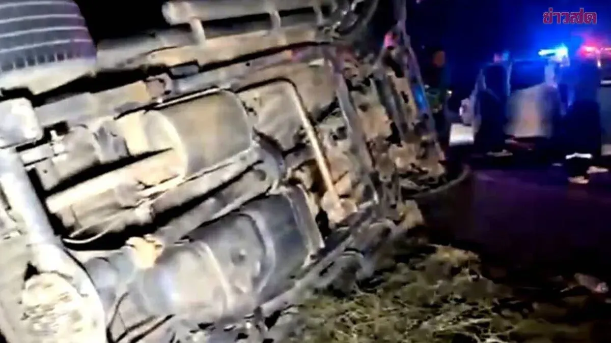 Pickup Truck Overturns and Crushes Driver in Rear-End Crash