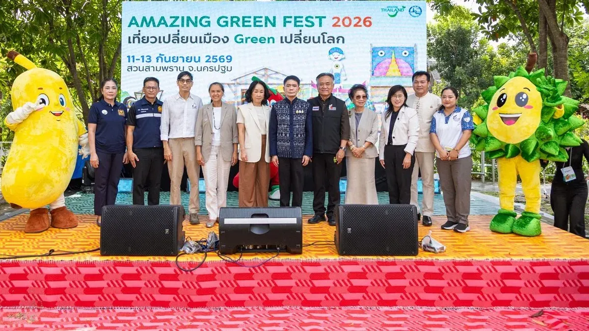 Thailand Tourism Authority Launches Third Amazing Green Fest