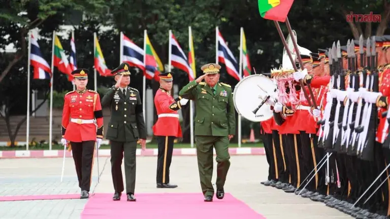 Thai Military Hosts Myanmar's New Top Commander