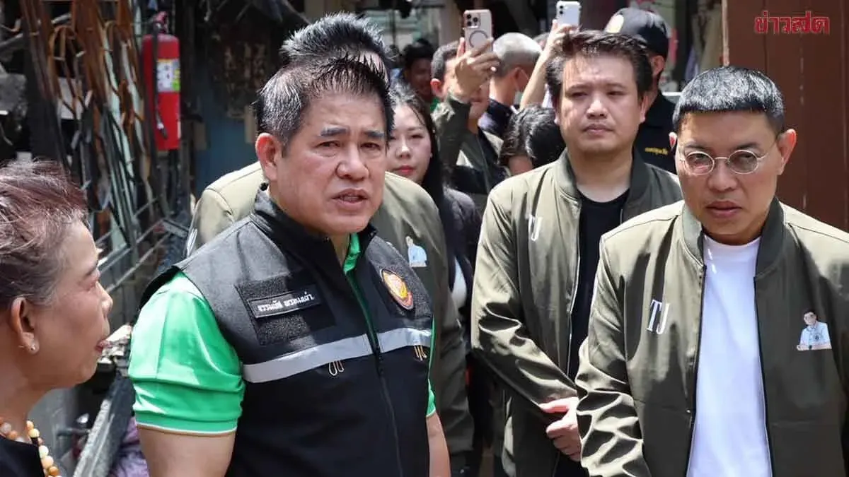 Tammanus Aids 58 Fire-Displaced Families in Bangkok