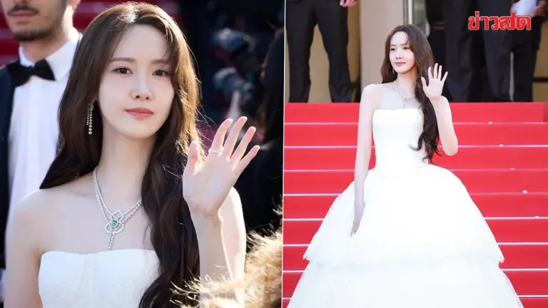 Yoona Stuns on Cannes Red Carpet, Reinforcing Her 'Global Queen' Status with Elegant White Look