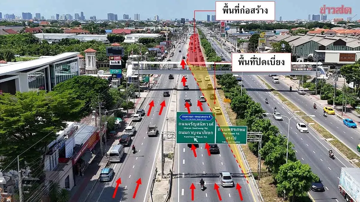 Rural Roads Department Closes Rajaphruek Road Lane Through Oct 19