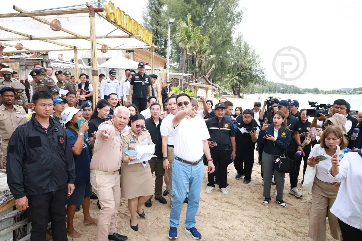 Prime Minister Pushes “Bang Tao Beach Model” for Public Space Reform in Phuket