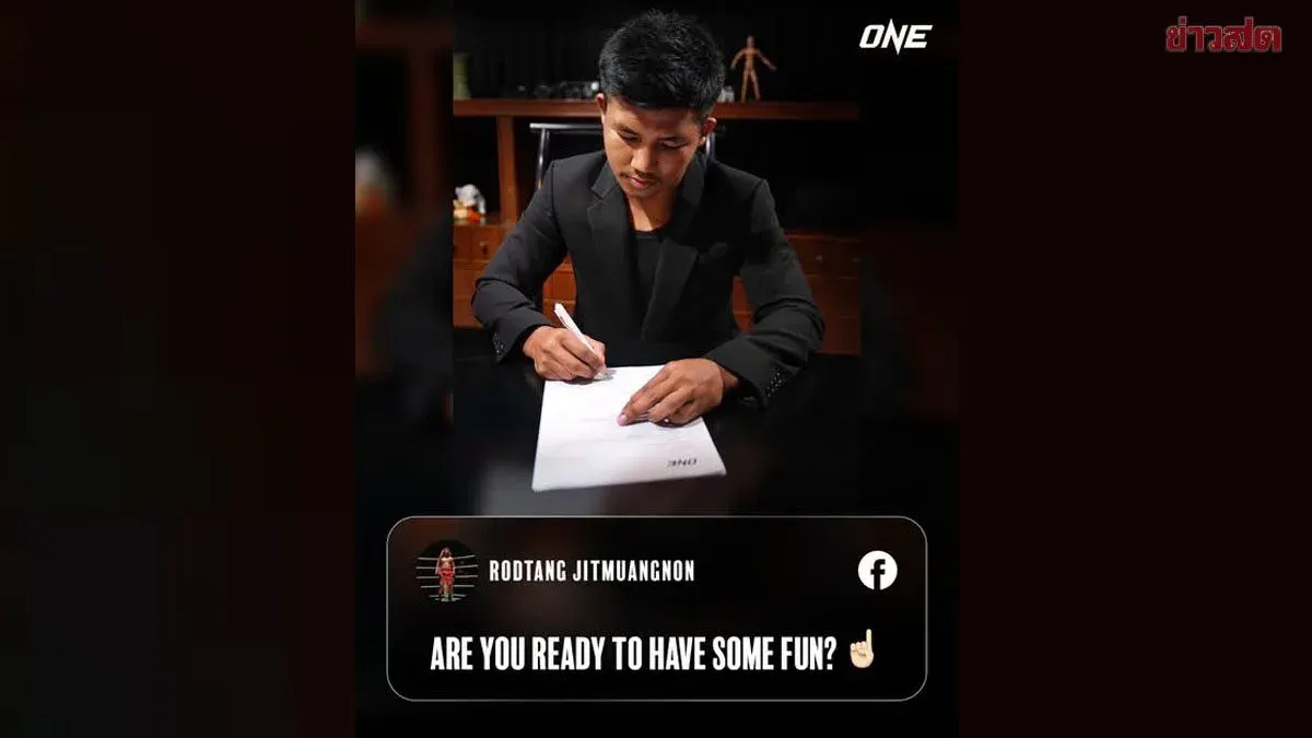 Thai Boxer Rotmuan Signs New ONE Championship Deal