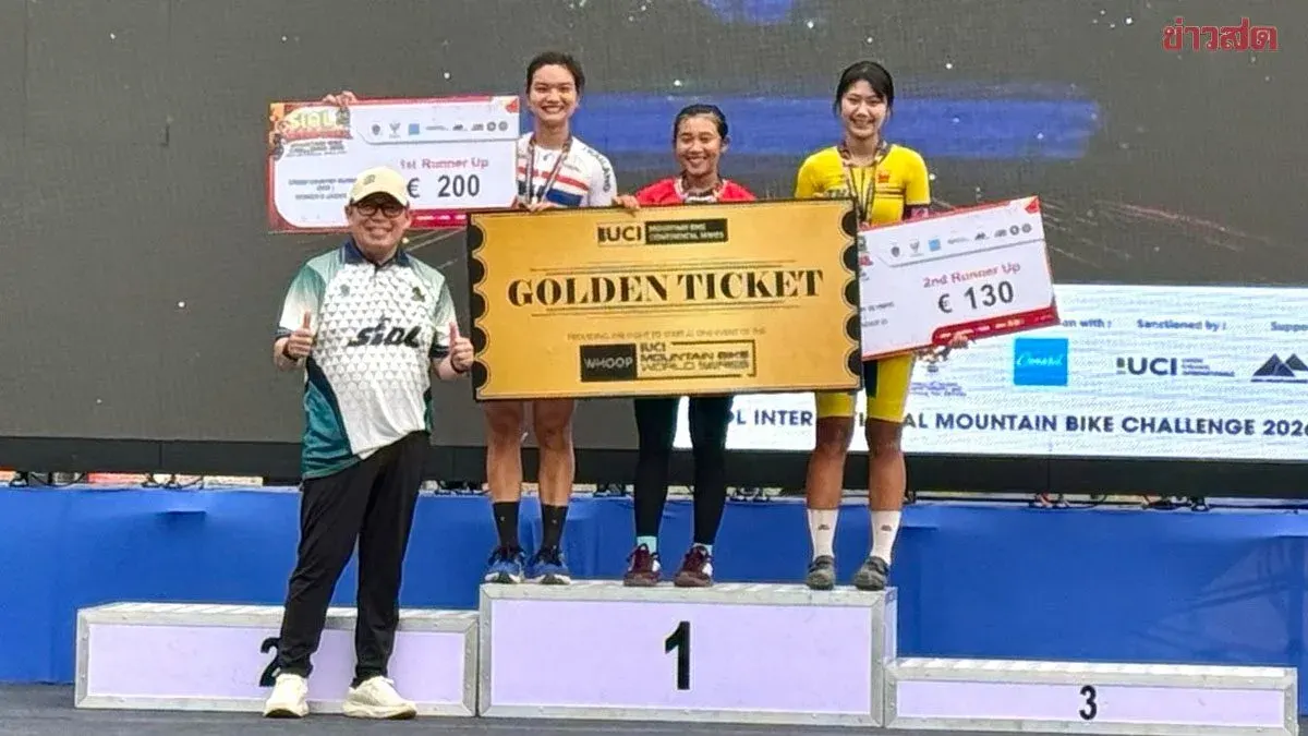 Thai Mountain Biker Pinpak Chiangsuwan Shines at Malaysia Event