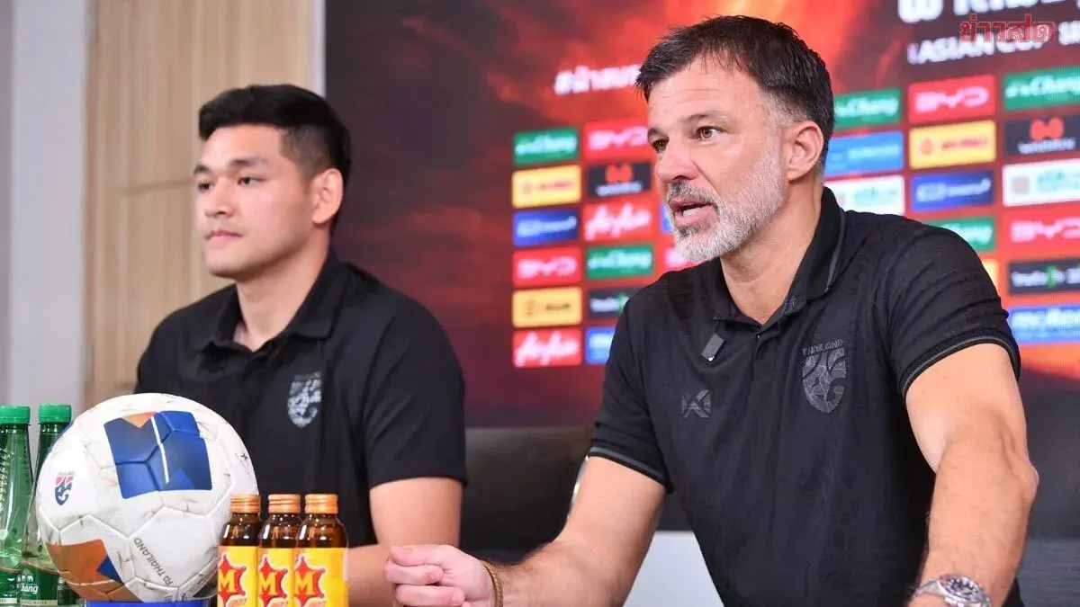 Hudson Upbeat About Thailand's Draw in AFC Asian Cup 2027 Finals