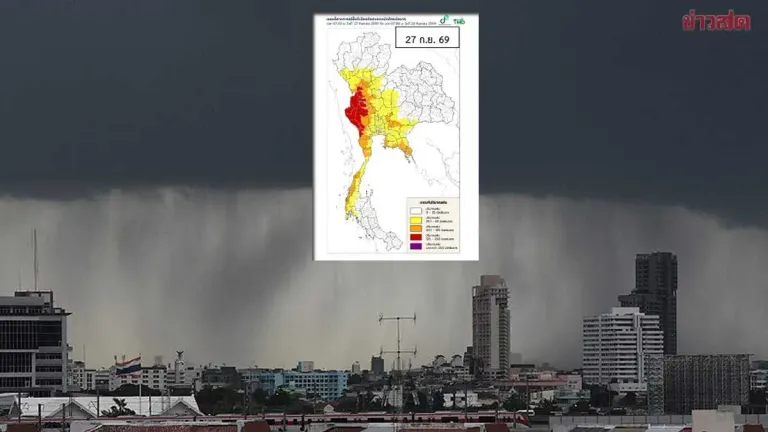 Severe Flooding Alert Issued for Bangkok and Central Thailand