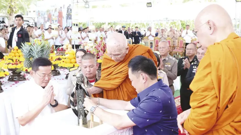 New Hospital Buildings Blessed in Ratchaburi Ceremony