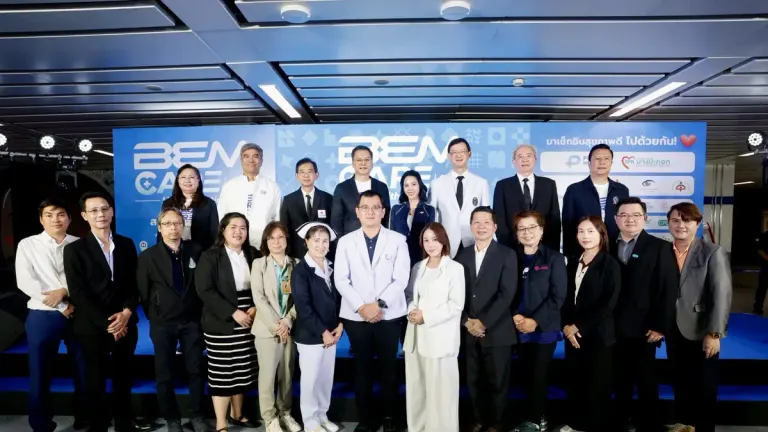 BEM Opens Health Checkup Stations at Bangkok MRT Hub