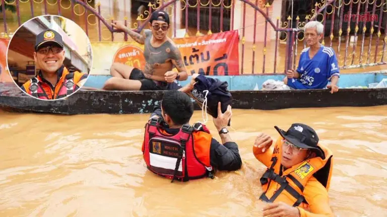 Interior Ministry Official Visits Flooded Areas in Nan Province