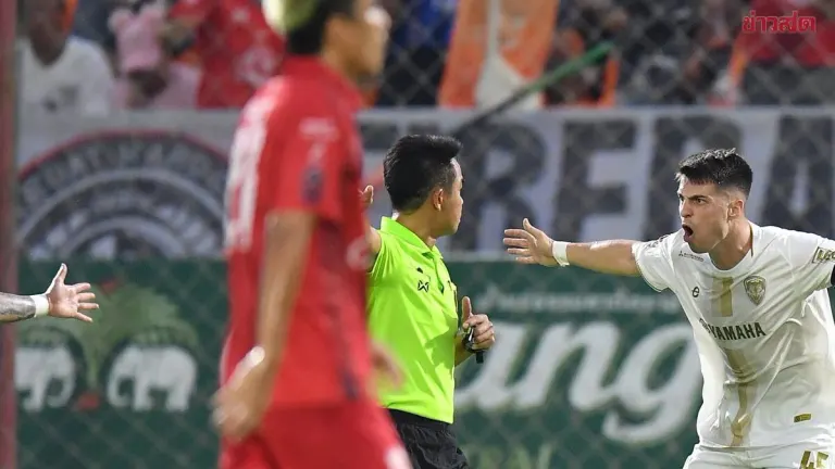 Referee Vorinthorn Banned for 6 Weeks Over Sukhouthai-Muang Thong Match Error; VAR Official Also Penalized