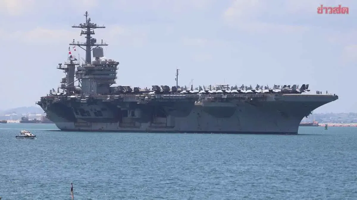 USS Abraham Lincoln Departs Thailand After Four-Day Port Call