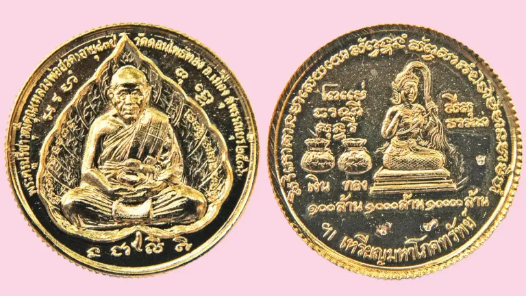 Luang Pho Huad's Gold Amulet Coin Draws Collector Interest