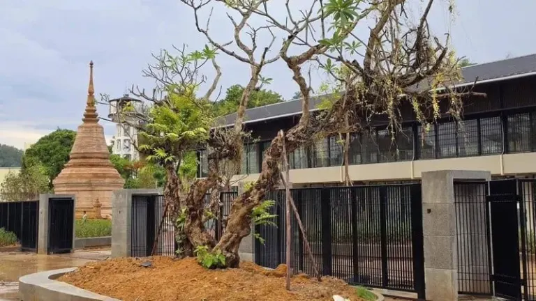 Phuket Town ‘Prison Park’ nears completion