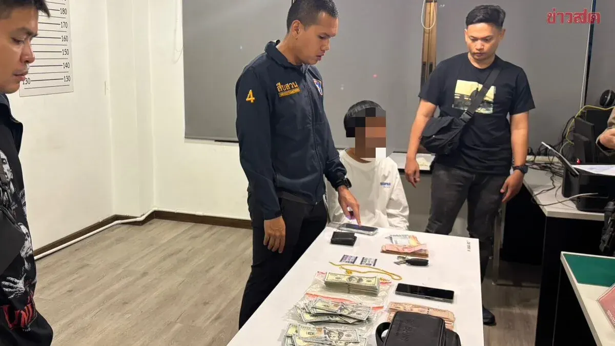 Phuket Police Arrest Delivery Rider for Foreign Home Burglaries