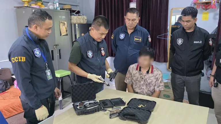 Man Arrested With Modified Blank-Fire Guns Converted to Live Ammunition