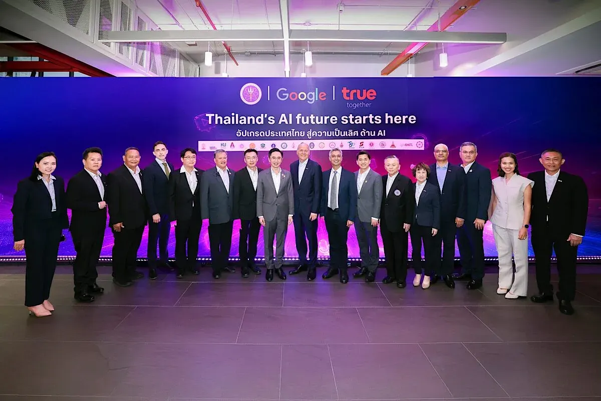 True Joins Forces with Google and Ministry of Education to Launch 'AI for All Thais,' Training 12 Million Future Workers