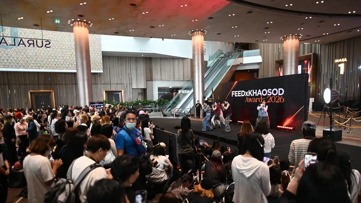 Feed X Khaosod Awards 2026 Celebrate Thai Entertainment at Iconsiam