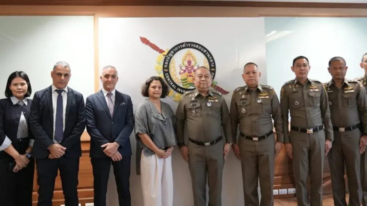 Israel Ambassador Meets Thai Police on Fake News Fight