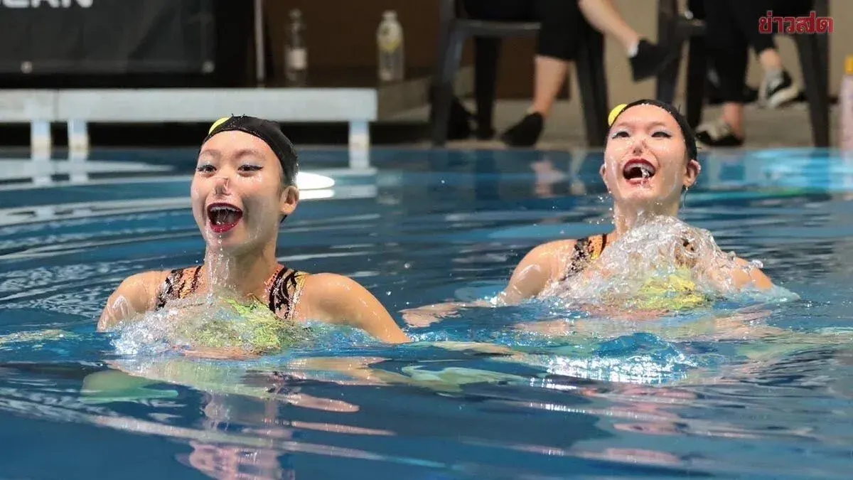 Thailand's Underwater Dance Team Trains In Europe Before Asian Games