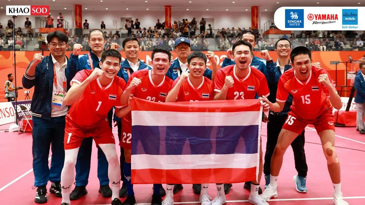 Thai Men's Takraw Rebounds to Win Asian Games Gold