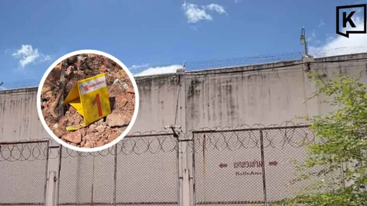 30 Bags of Meth Found Buried at Khon Kaen Prison Site