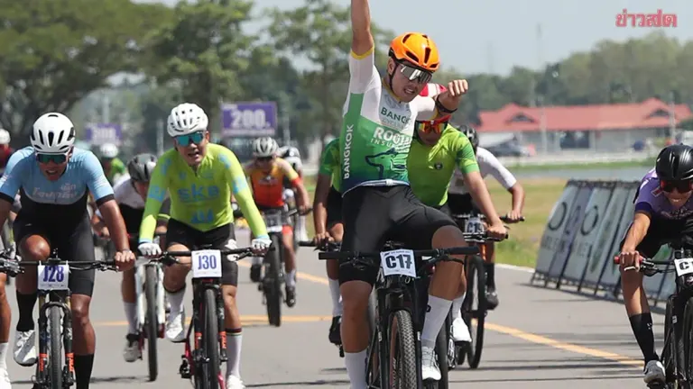 Cyclists From Across Thailand Compete in Final Thailand Open Round
