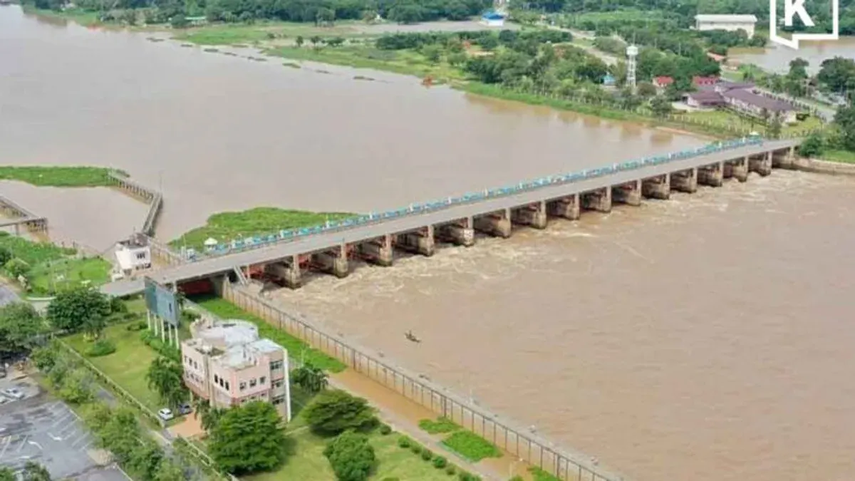 Chao Phraya Dam Boosts Discharge Amid Rising Northern Runoff