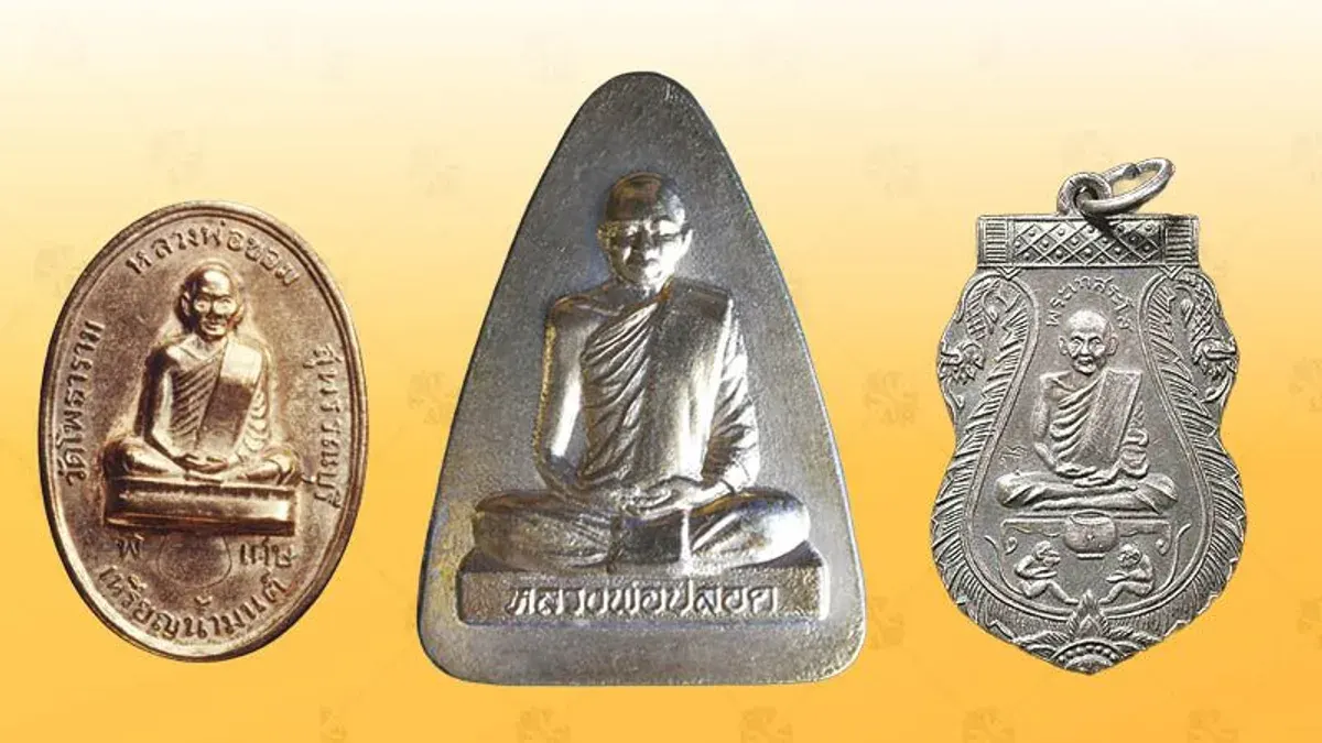 Revered Buddhist Amulets: Luang Pho Plod and Luang Pho Kham Coins