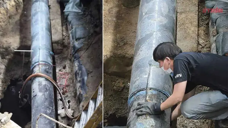 Oil Leak Found Under Rama III Bridge; Companies Ordered to Fix