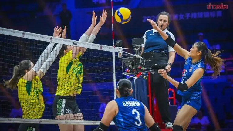 Thailand Crushes Australia in Women's Volleyball Championship Opener