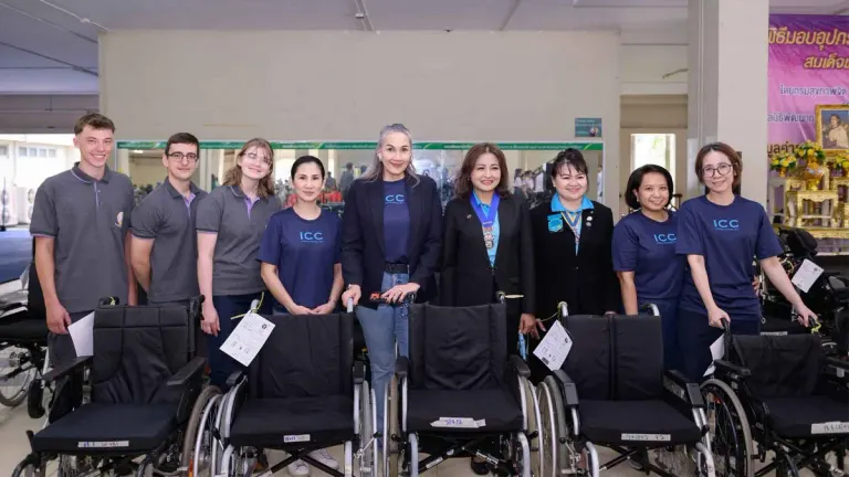 ICC Delivers Wheelchairs to Vulnerable Groups in Udon Thani