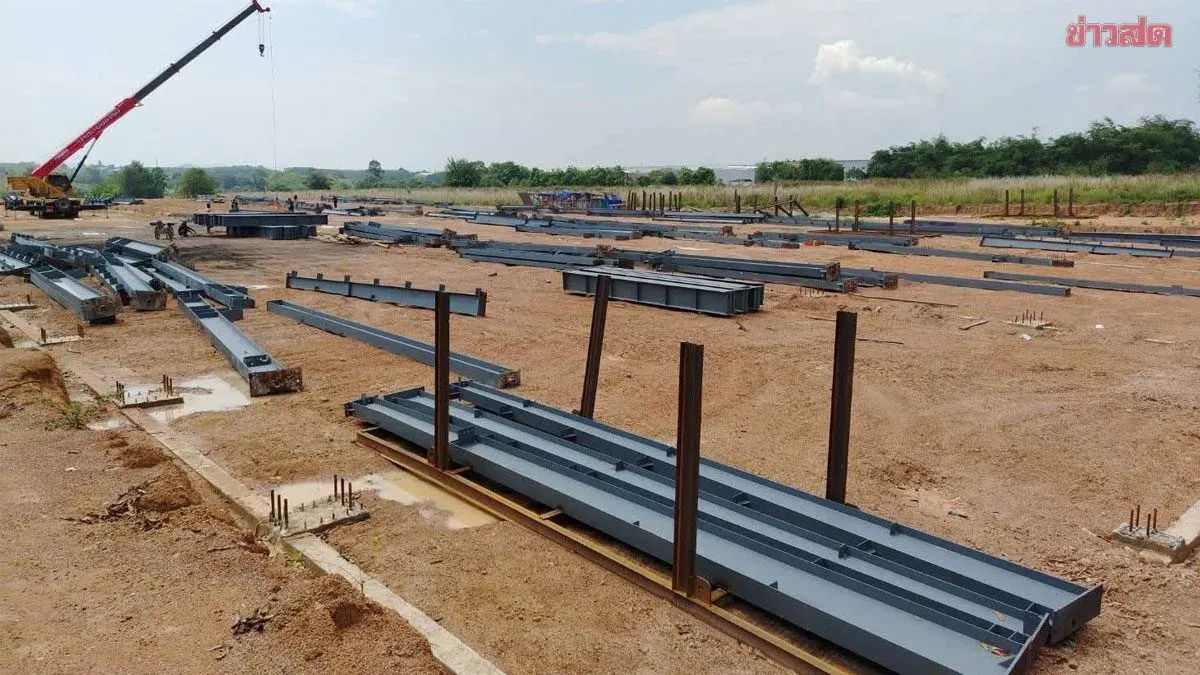 Warehouse Construction in Rayong Covers Toxic Waste Pile; Authorities Order Immediate Work Halt