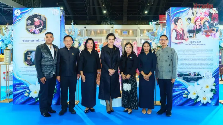 Thai Silk Exhibition Celebrates Royal Legacy in August