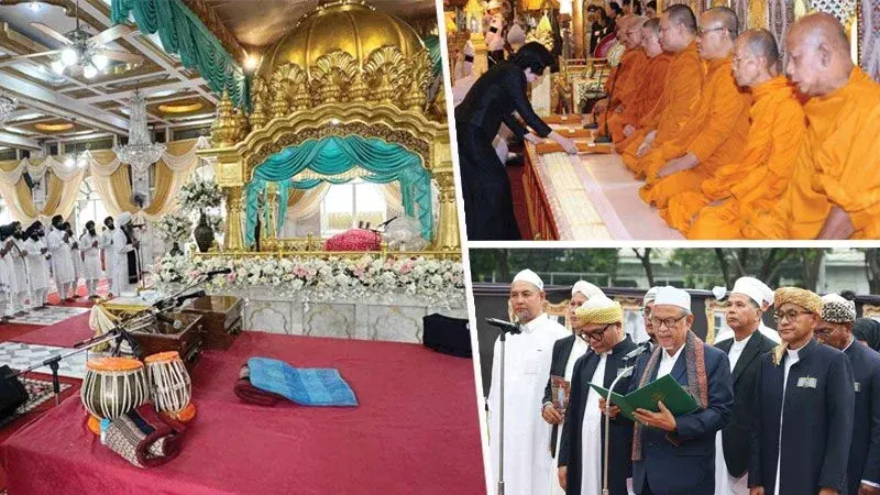 Five Faiths Hold Memorial Services For Princess Sirindhorn