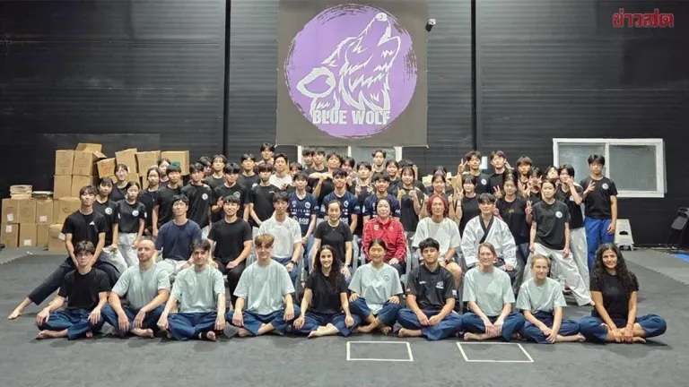 Thai Taekwondo Team Trains in South Korea Before Asian Games