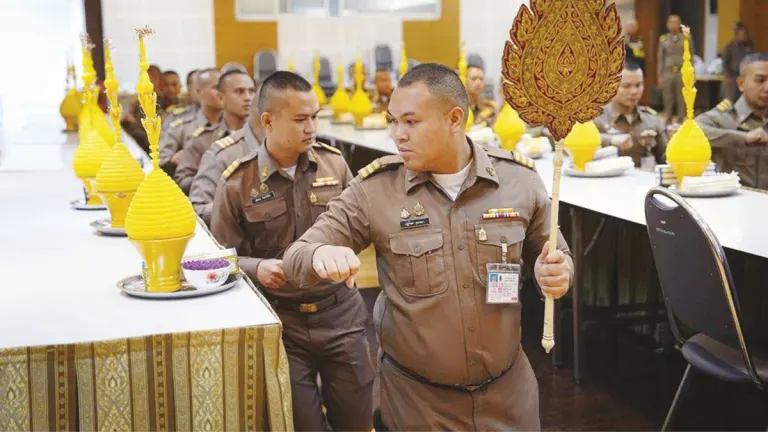 Officials Train Staff for Royal Candle Offering Ceremony