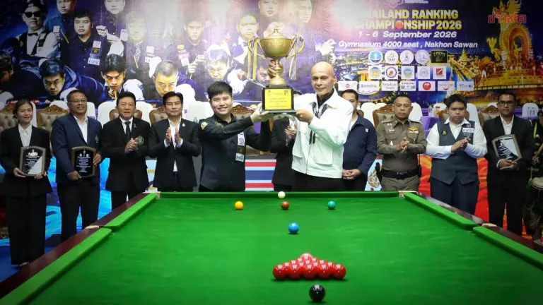 Nook Songkhla Wins Thailand Snooker Championship