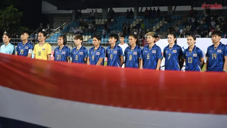 Thailand Announces 23-Player Women's Soccer Squad for Asian Games