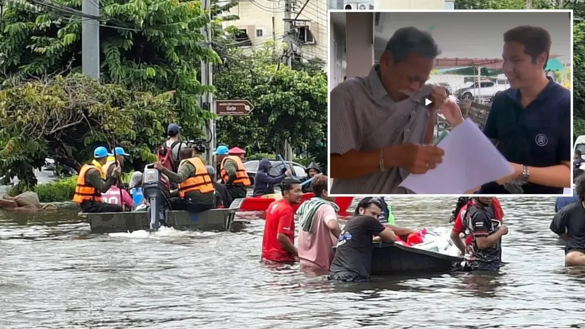 Elderly Man in Tears Over Flood Relief Denial Sparks Outrage
